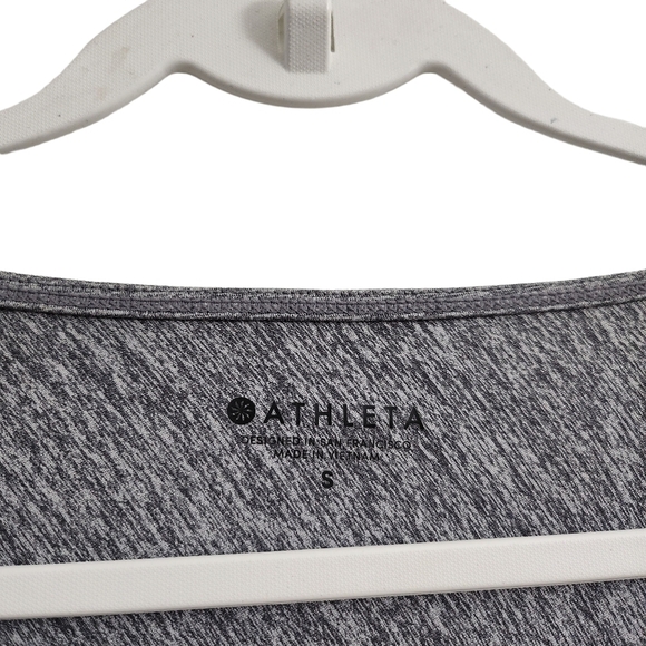Athleta Dress Womens Small‎ Gray Sunlover Hilo UPF Stretch Assymmetrical summer - Picture 2 of 8